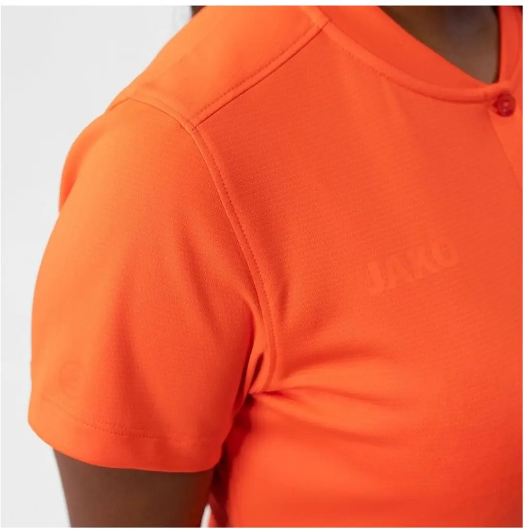 JAKO Prestige Polo Dames - Flame - 40 - afbeelding 2 van 5