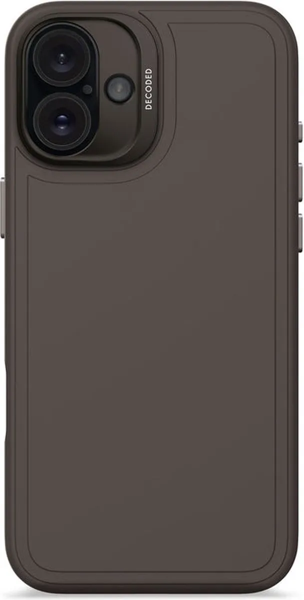 Decoded D24SIF16PBLK Siliconen Hoesje iPhone 16 Plus