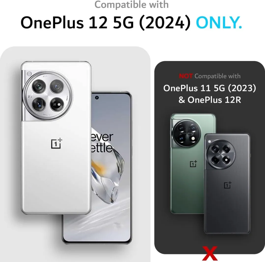 Nillkin Frosted Shield Hoesje OnePlus 12 - MagSafe - Zwart