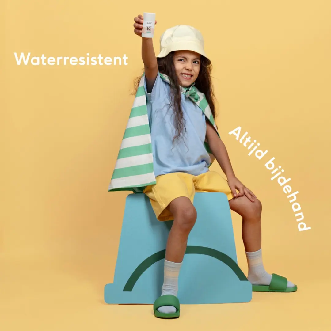Naïf Baby & Kids Sun Zonnebrand Stick SPF 50 - 2x 36g - afbeelding 3 van 5