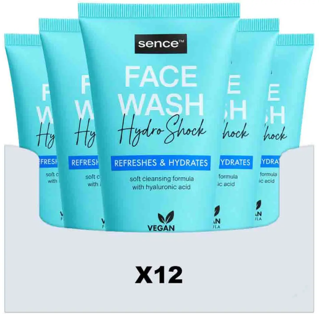 Sence Face Wash Hydro Shock - 12x 150ml - afbeelding 2 van 2