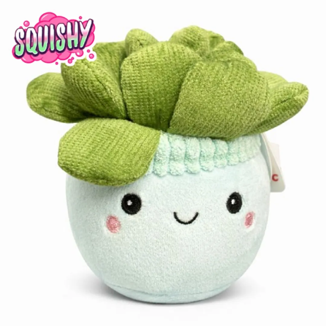 Topknuffels Plant Squishy Pluche Knuffel 15cm