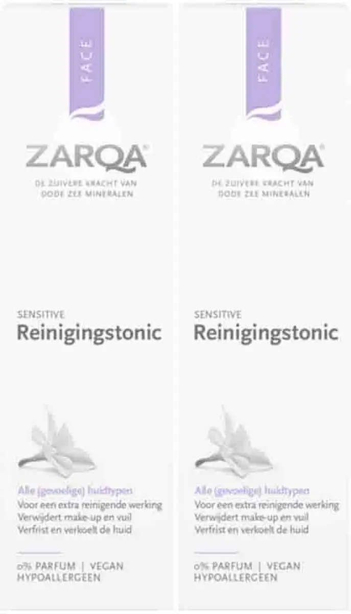 Zarqa Sensitive Reinigingstonic - 2x 200ml - afbeelding 6 van 6
