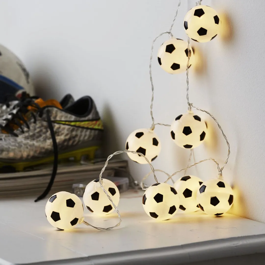 Star Trading Voetbal Lichtsnoer - 10 Stuks 11.4cm - afbeelding 4 van 6
