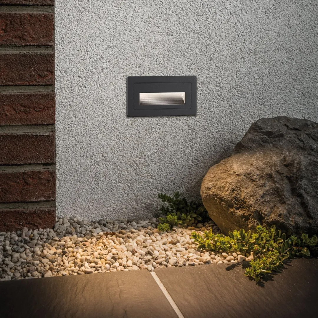 Paulmann LED Wandarmatuur Buiten 4W 3000K - Zwart