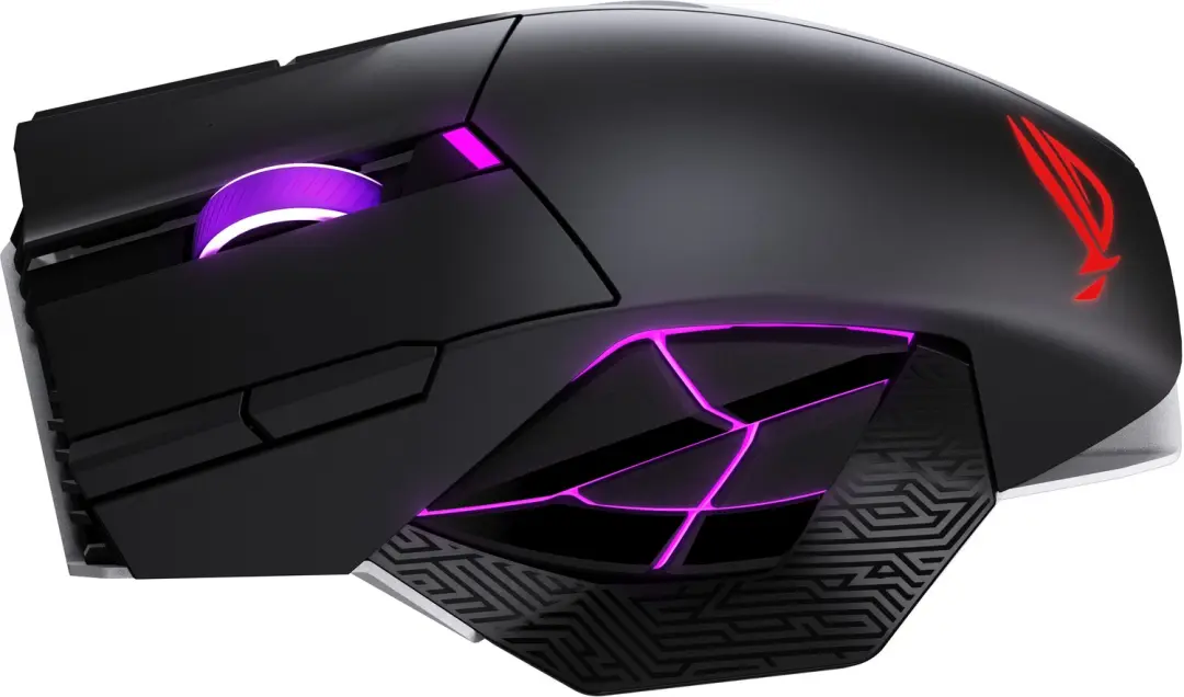 ASUS ROG Spatha X 90MP04S0-BMUA00 Gamingmuis - Zwart - afbeelding 5 van 6