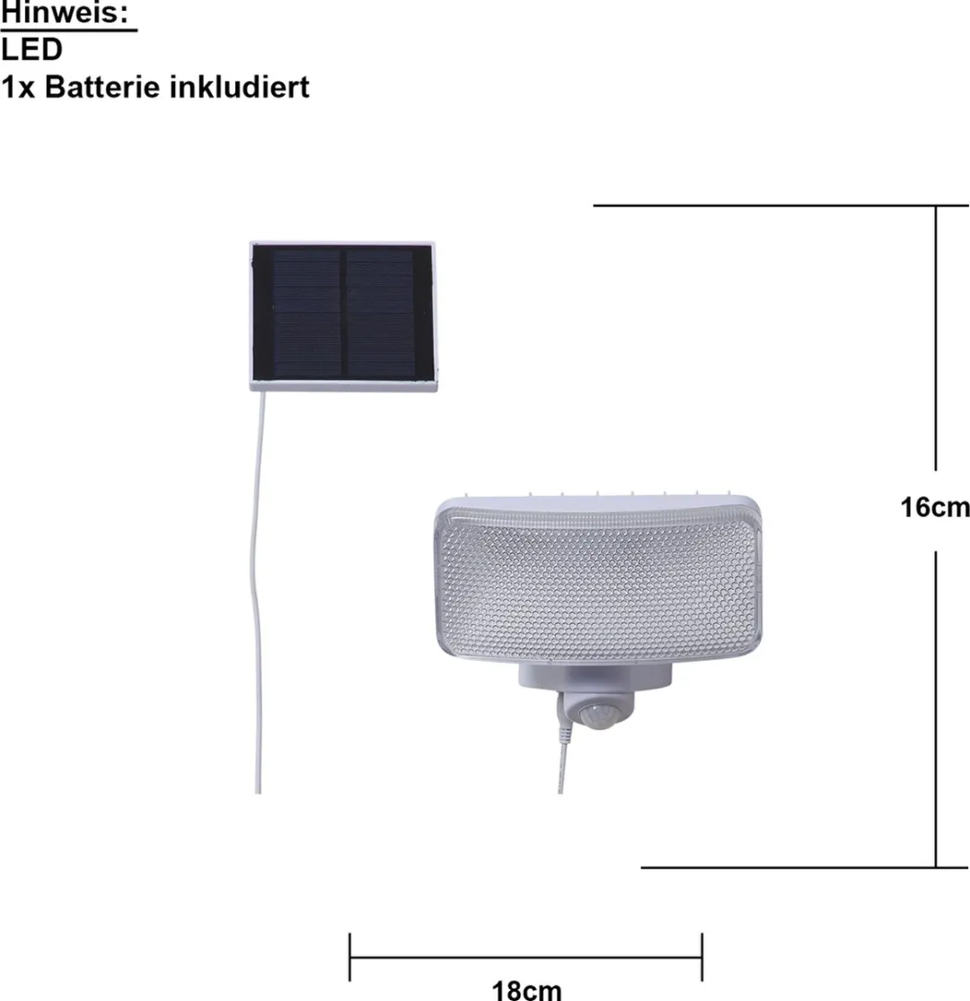 Star Trading Solar Spotlight Powerspot 18cm - Warm Wit