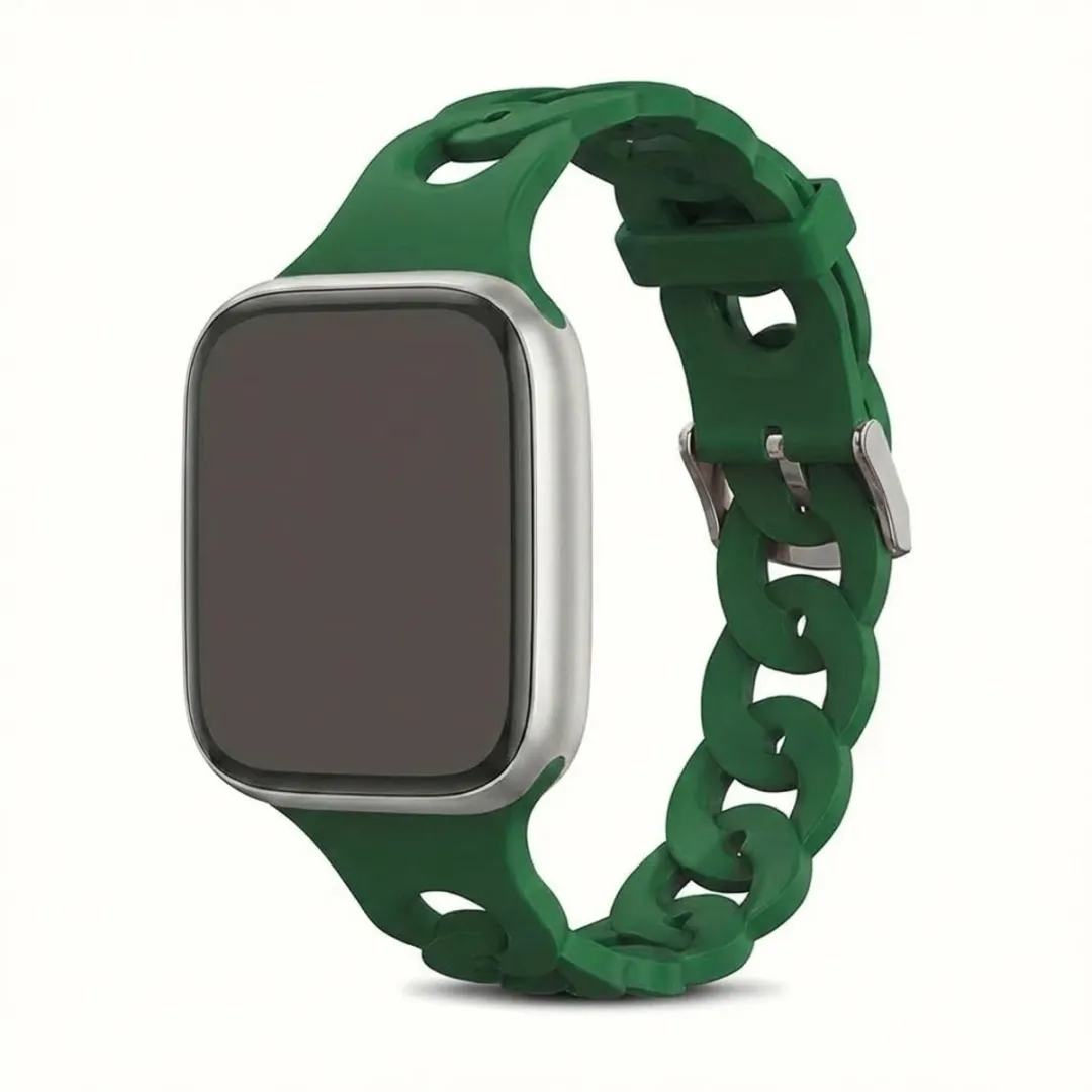 NUVEX Leger Groen Horlogebandje Apple Watch 40mm