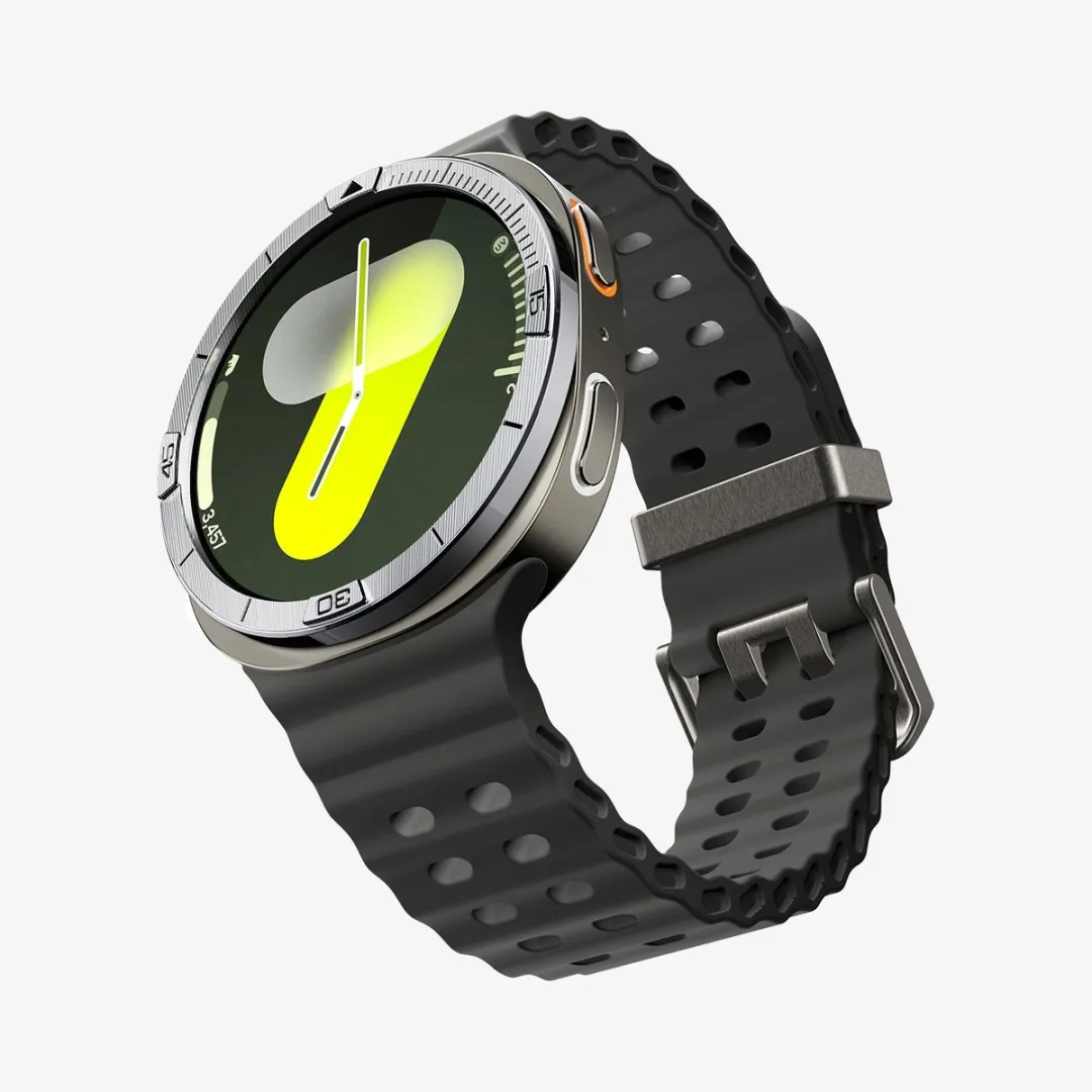 Spigen Bezel Tune Afstandsbediening 44mm - Zilver