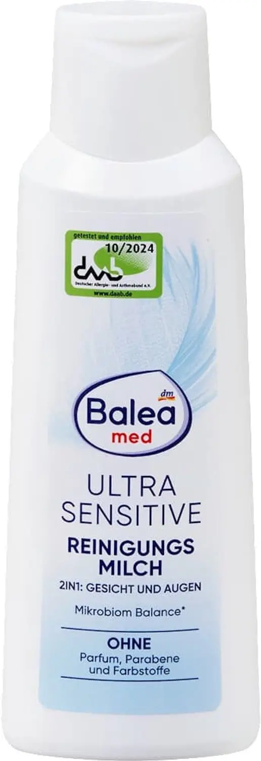 Balea med reinigingsmelk Ultra Sensitive, 200 ml