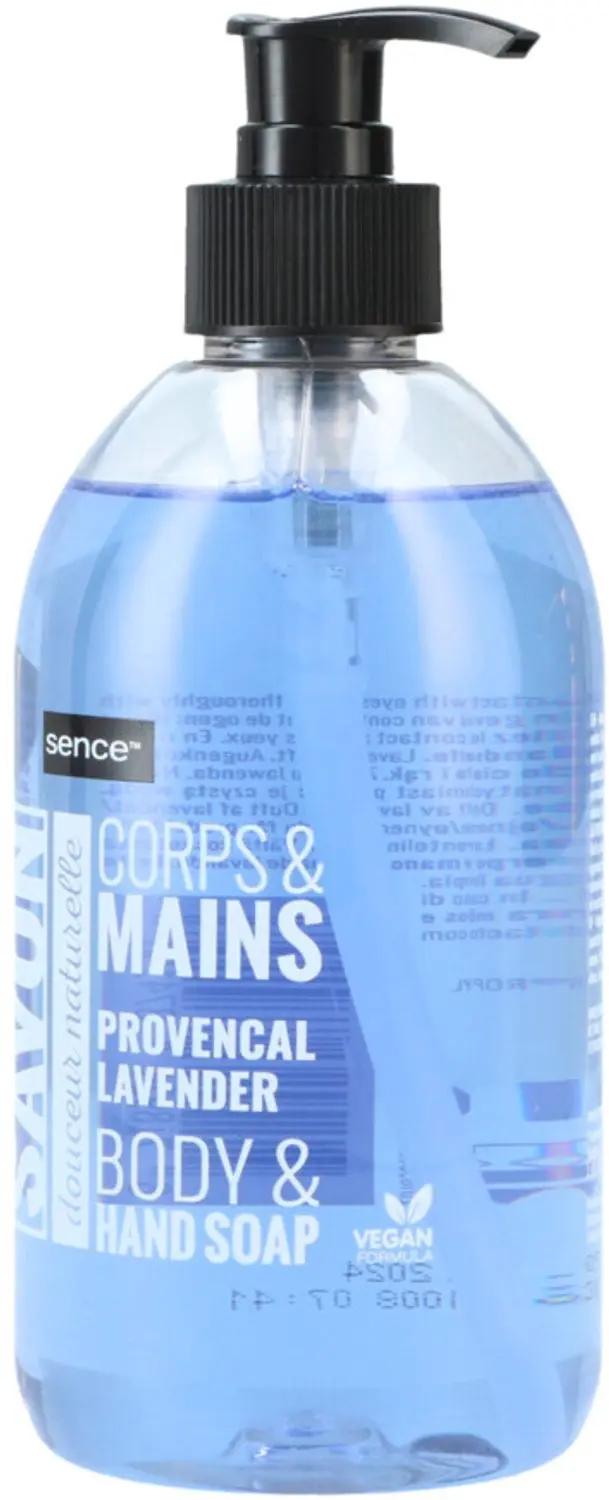 Sence Savon Handzeep Provençaals Lavendel - 2x 500ml - afbeelding 3 van 3