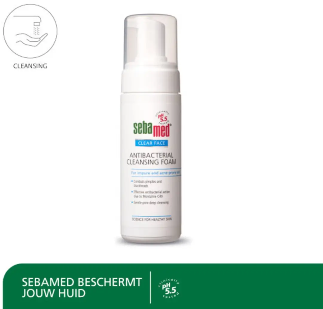 Sebamed Clear Face Antibacterial Reinigingsschuim
