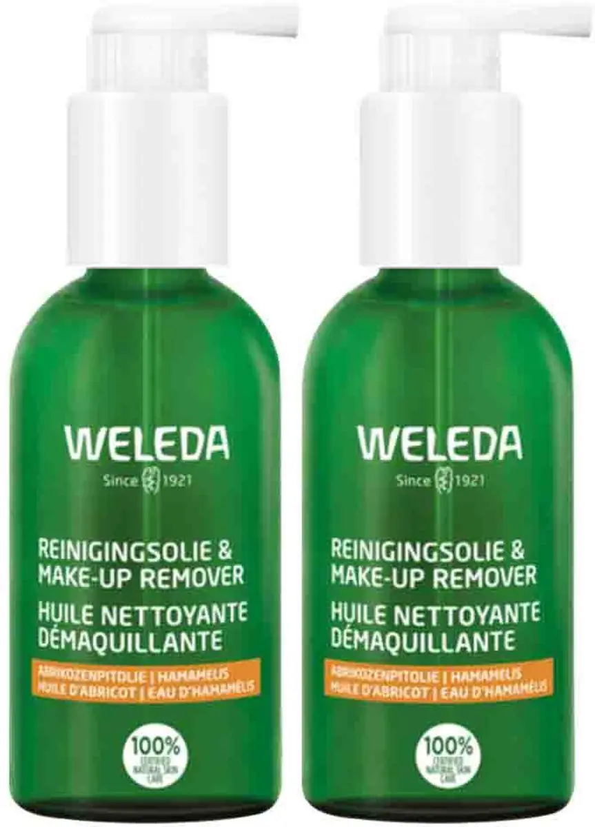 Weleda Hamamelis Reinigingsolie & Make-up Remover - 2x 150ml - afbeelding 5 van 5