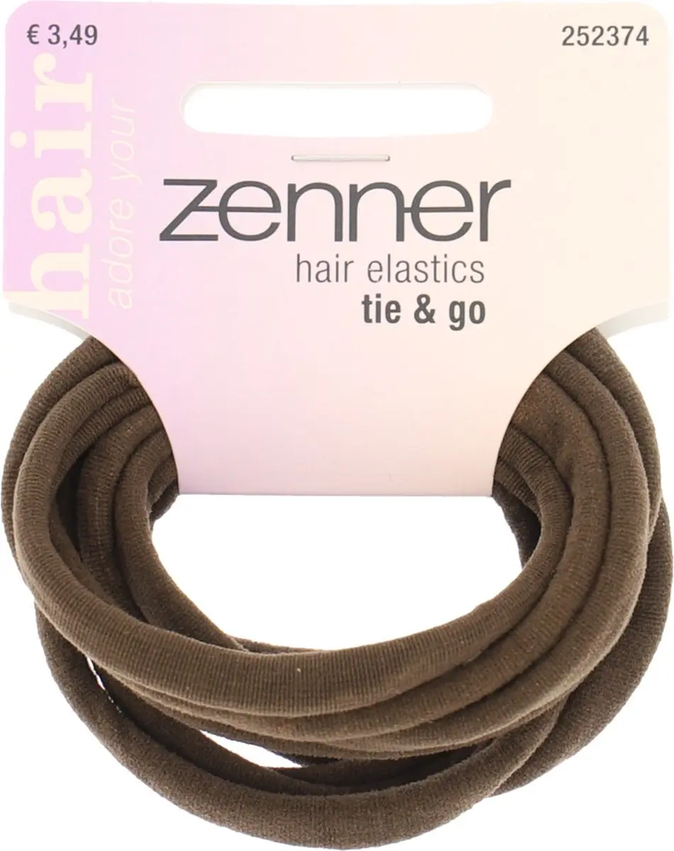 Zenner Haarelastiek Roll-up XXS - 8 stuks - afbeelding 2 van 2