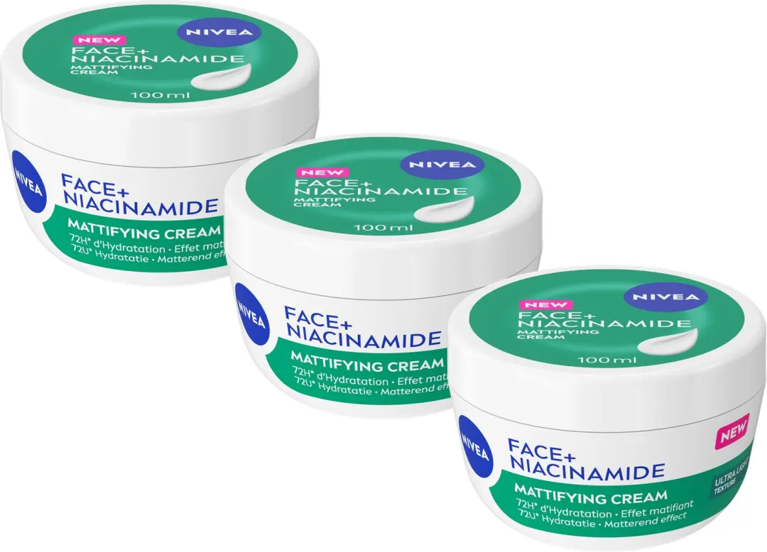 NIVEA Face+ Niacinamide Matterende Crème
