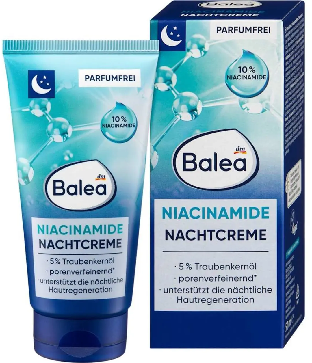Balea Nachtcrème Niacinamide, 50 ml