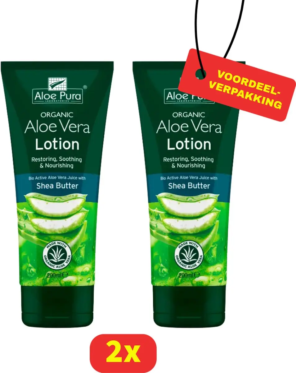 Organic Aloe Vera Lotion Shea Butter