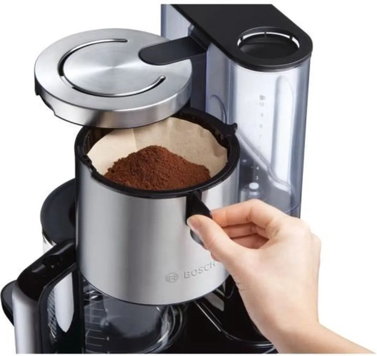 Bosch StyLine TKA8633 - koffiezetapparaat - Zwart