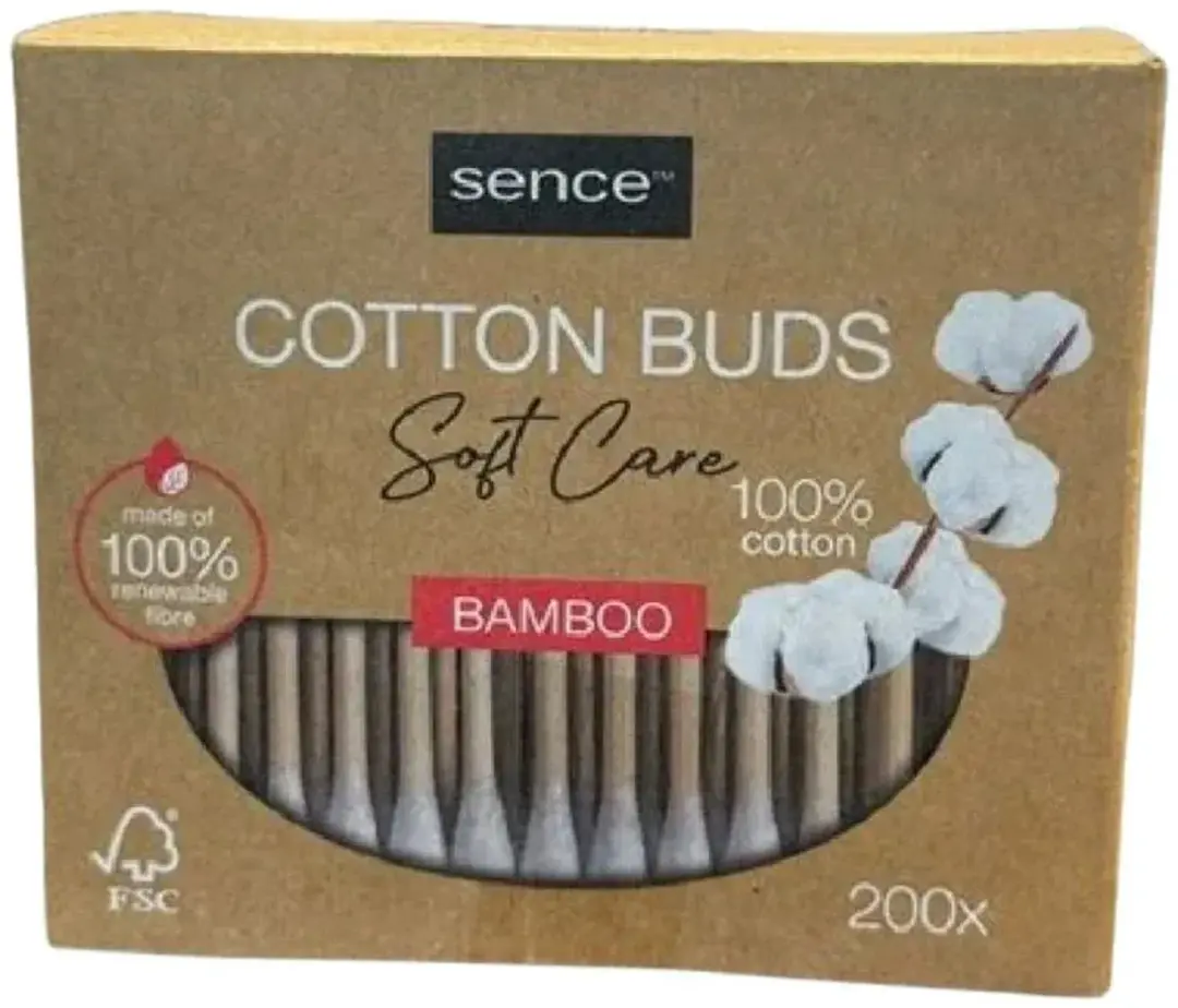 Sence Cotton Buds Bamboo 200 stuks