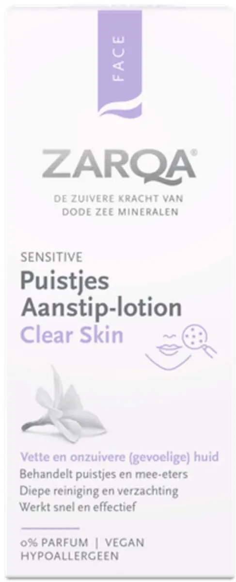 Zarqa Clear Skin Puistjes Aanstip-lotion