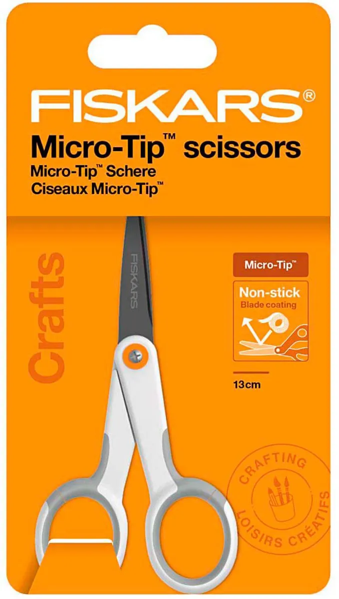 Creativ Company Fiskars Non-Stick Schaar Rechtshandig 12cm