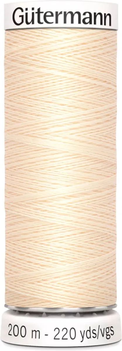 Gutermann Naaigaren Nr 414 - 200m - Crème