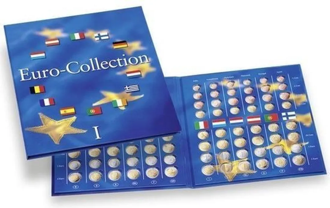 Leuchtturm Presso Album Euro-Collection I - 96 Vakken - Multicolor