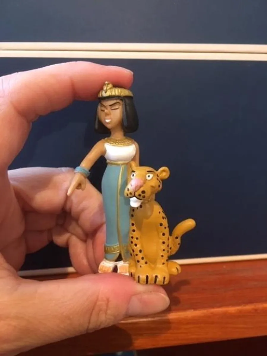 Plastoy Astérix Cleopatra en haar panter Figuur - MPN 60513