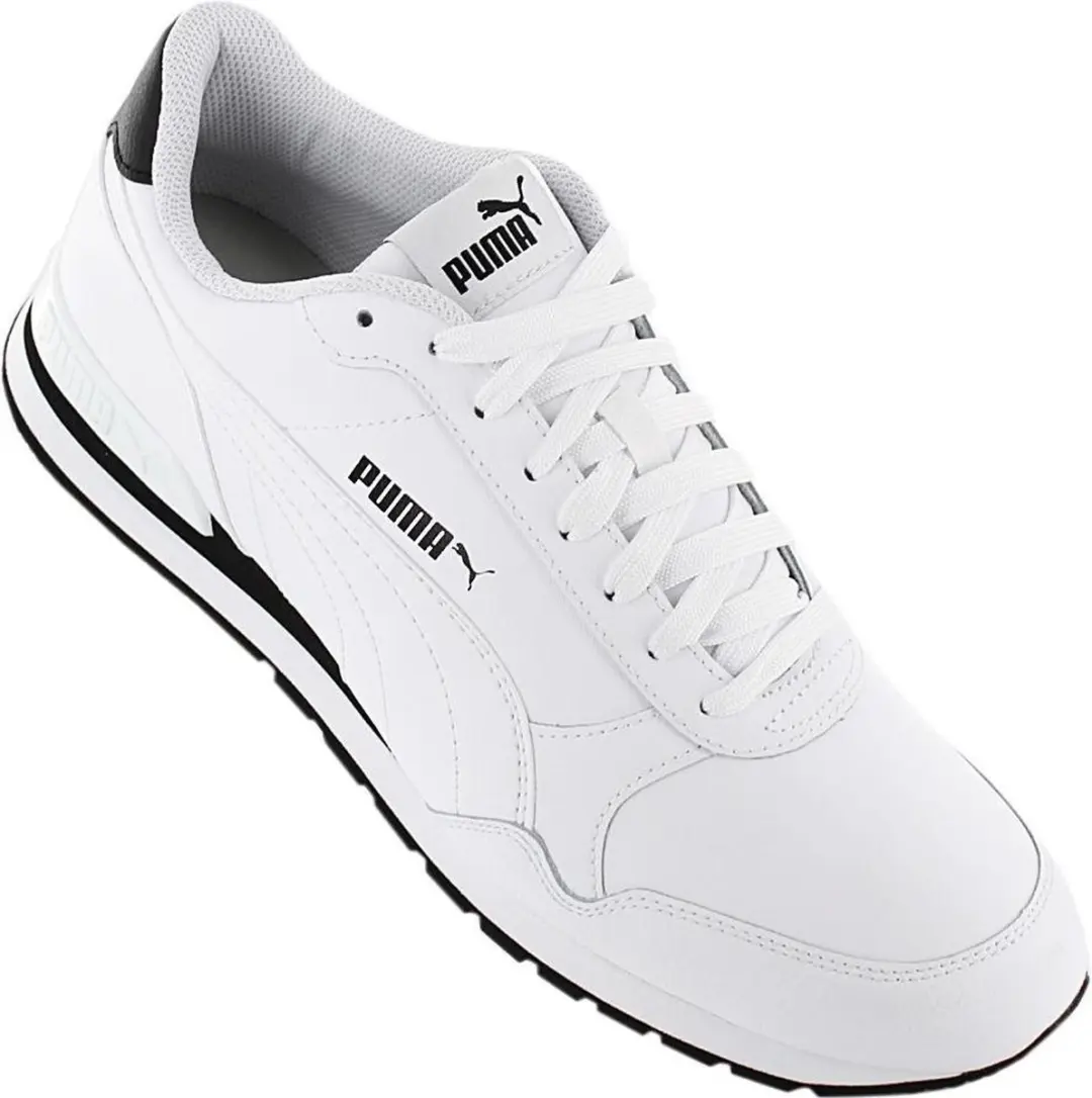 PUMA ST Runner V2 Full Leather Sneakers - Wit - 47 - afbeelding 4 van 6
