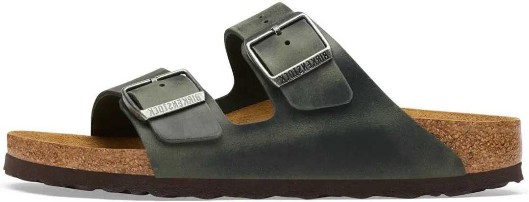 Birkenstock Arizona Slippers, Geolied Leer, Calz.S