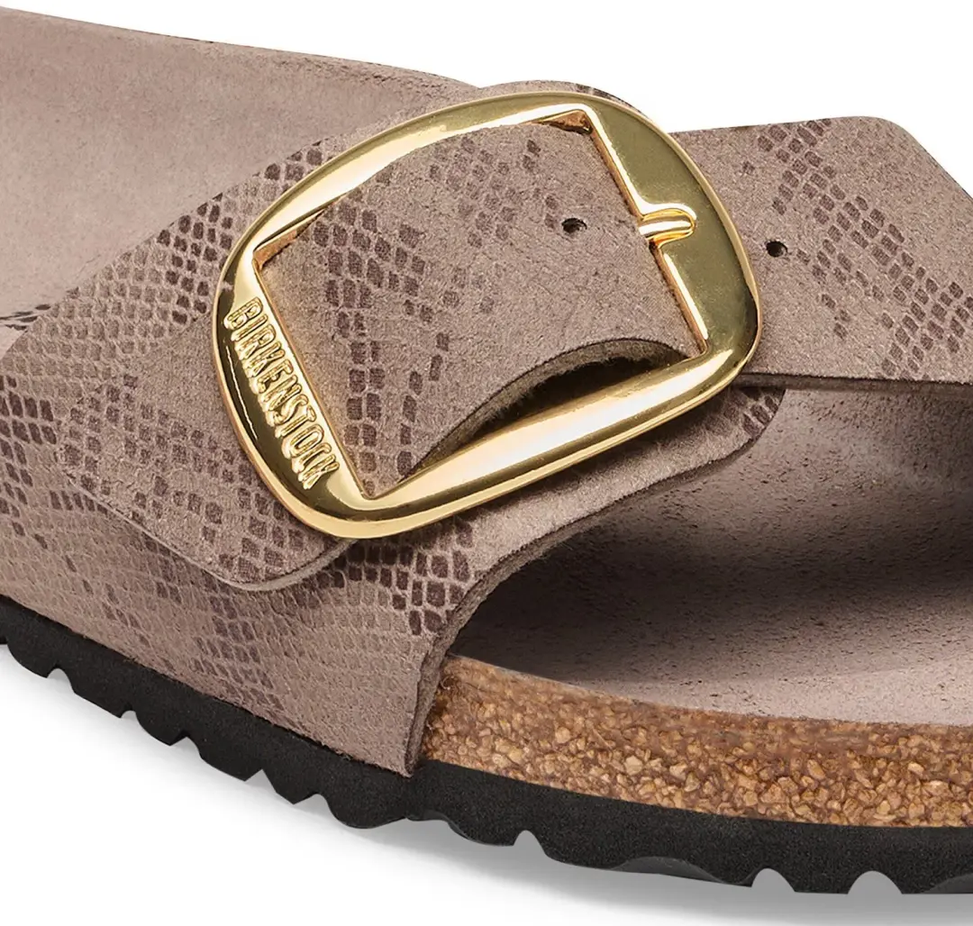 Birkenstock Madrid Big Buckle Dames Sandalen - Grijs - afbeelding 5 van 5
