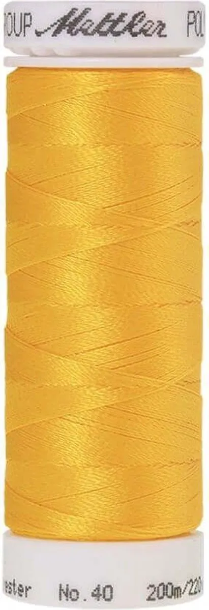 Amann Mettler Polysheen Naai-Borduurgaren Geel 200m
