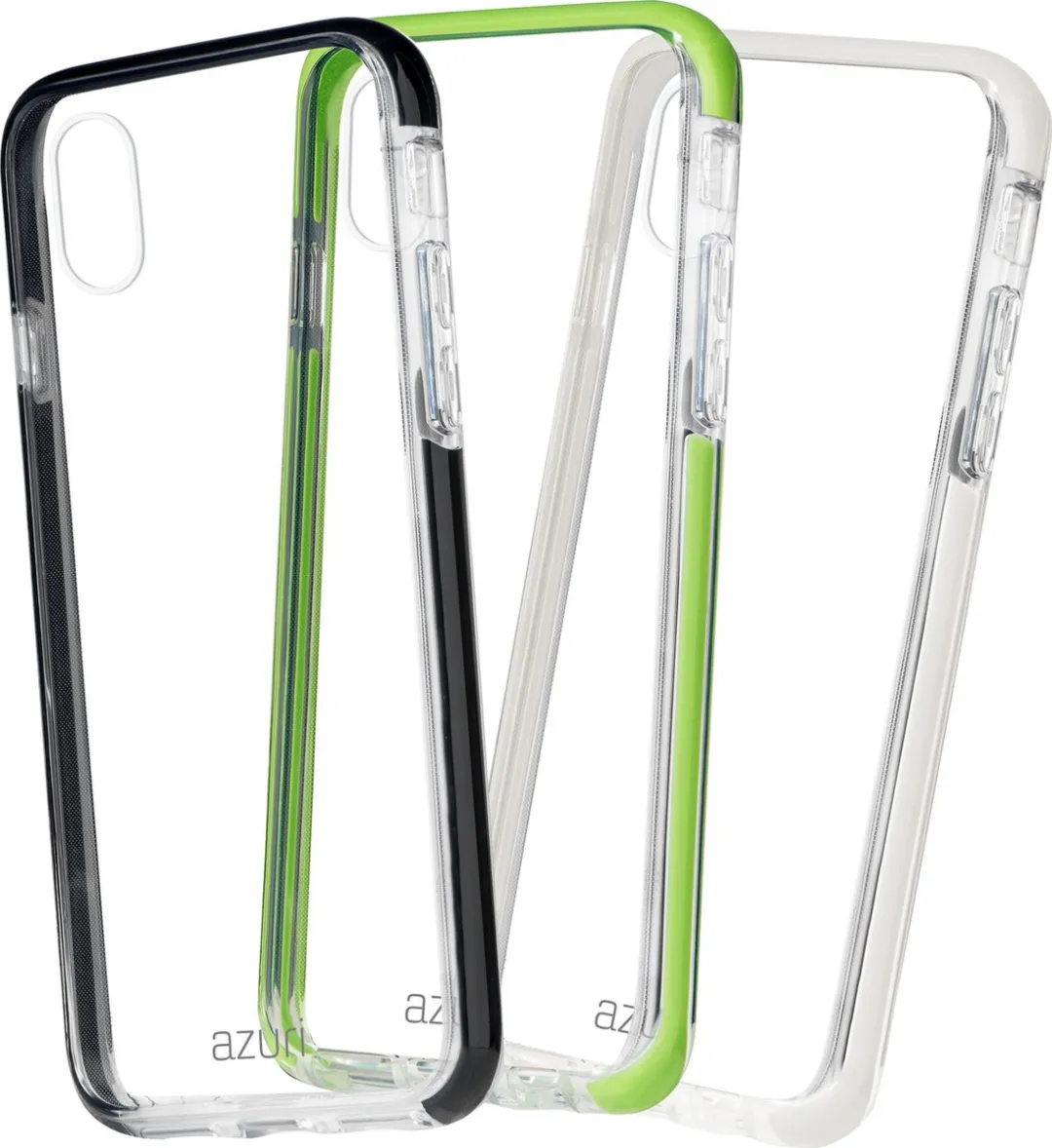 Azuri Flexible Bumpercover AZBUMPFLEXIPHXSMXBLK - iPhone Xs Max - Zwart - afbeelding 6 van 6