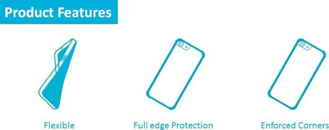 Azuri Flexible Bumpercover AZBUMPFLEXIPHXSMXBLK - iPhone Xs Max - Zwart