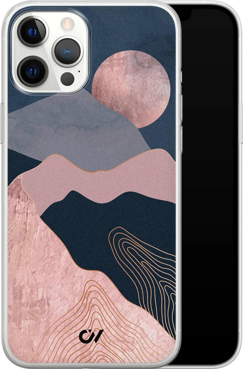 Casevibes Hoesje iPhone 12 Pro Max A/12PM/UV/004 - Roze