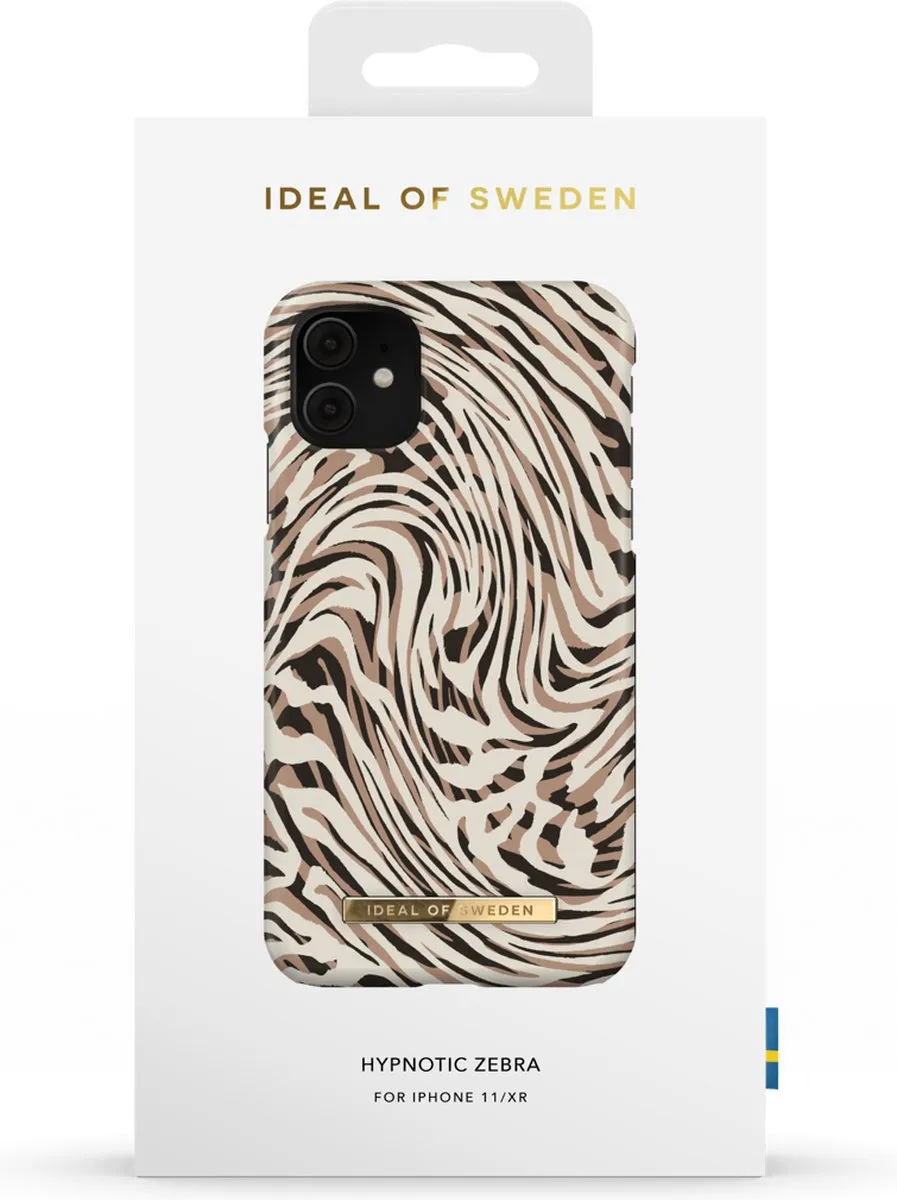 iDeal of Sweden Fashion Case iPhone 11/XR Hypnotic Zebra - IDFCSS22-I1961-392 - afbeelding 5 van 5