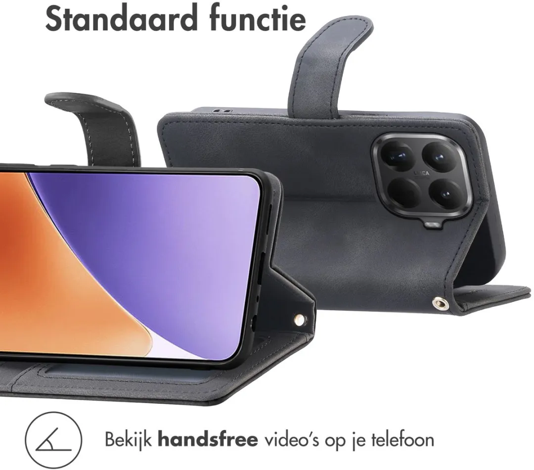 imoshion Hoesje Xiaomi 15T Pro - 3 Pasjes - Zwart