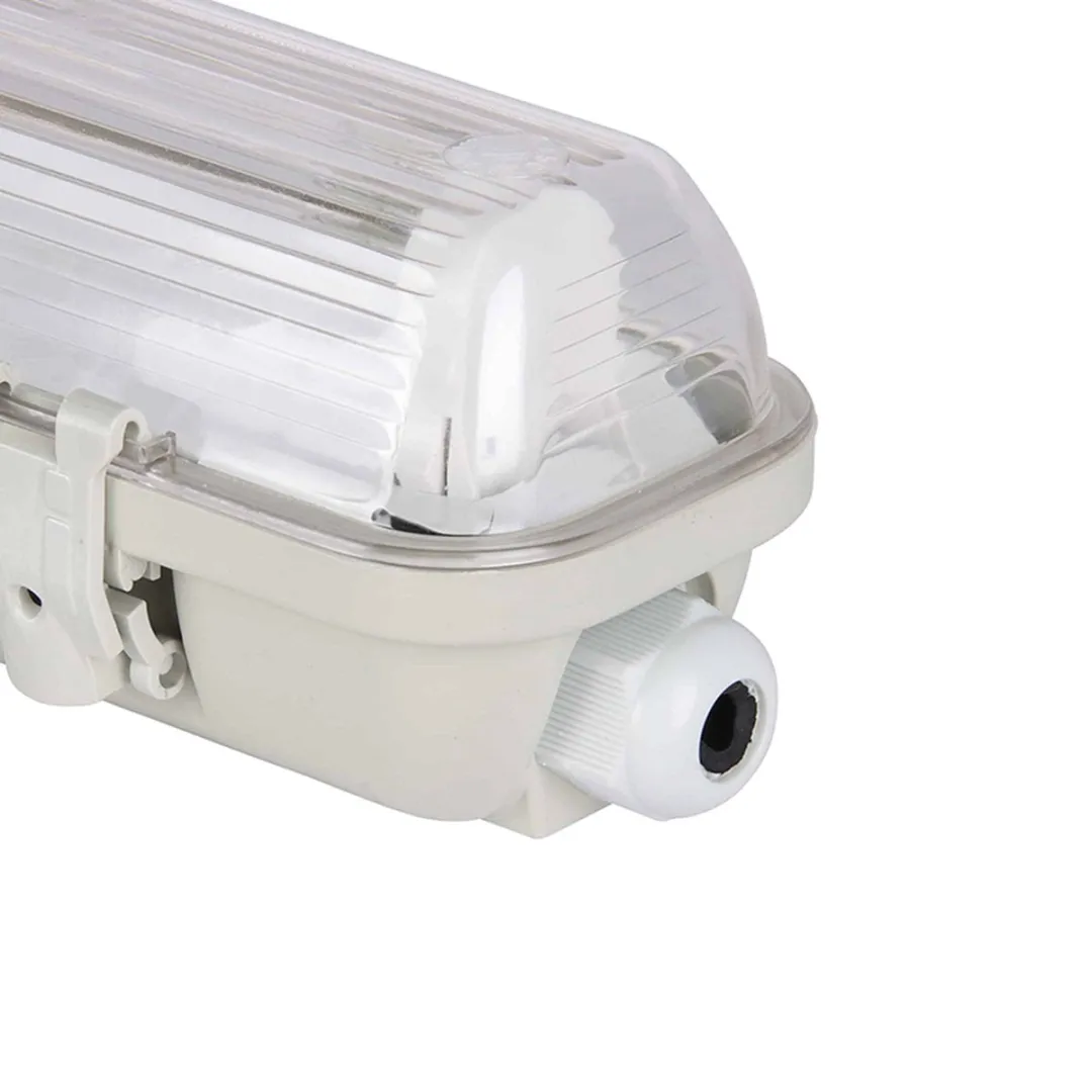 Lybardo TL Lamp 60cm Prof IP65 - 2x9W 4000K Grijs