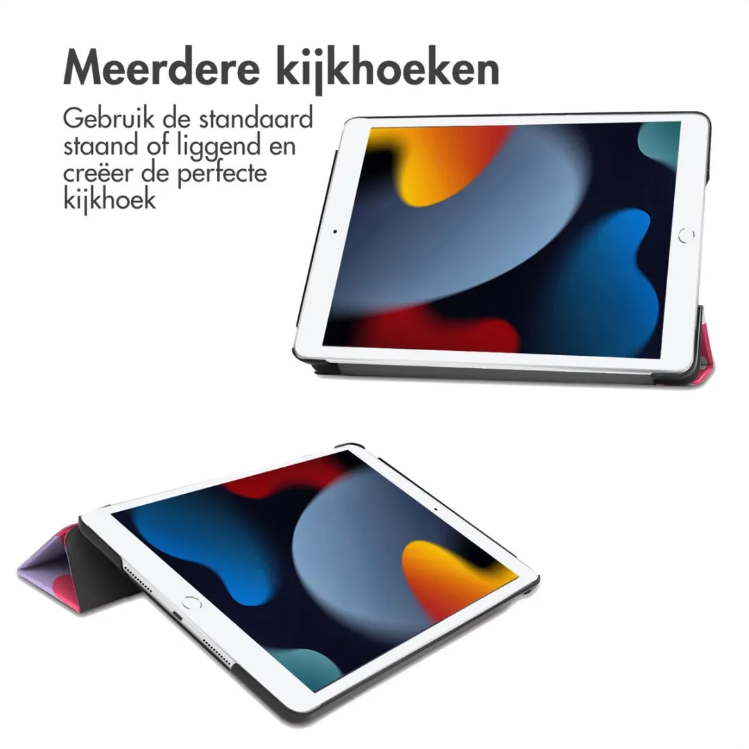 Imoshion Tablethoes Pr051 - Apple iPad 10.2" Sky - Trifold Design