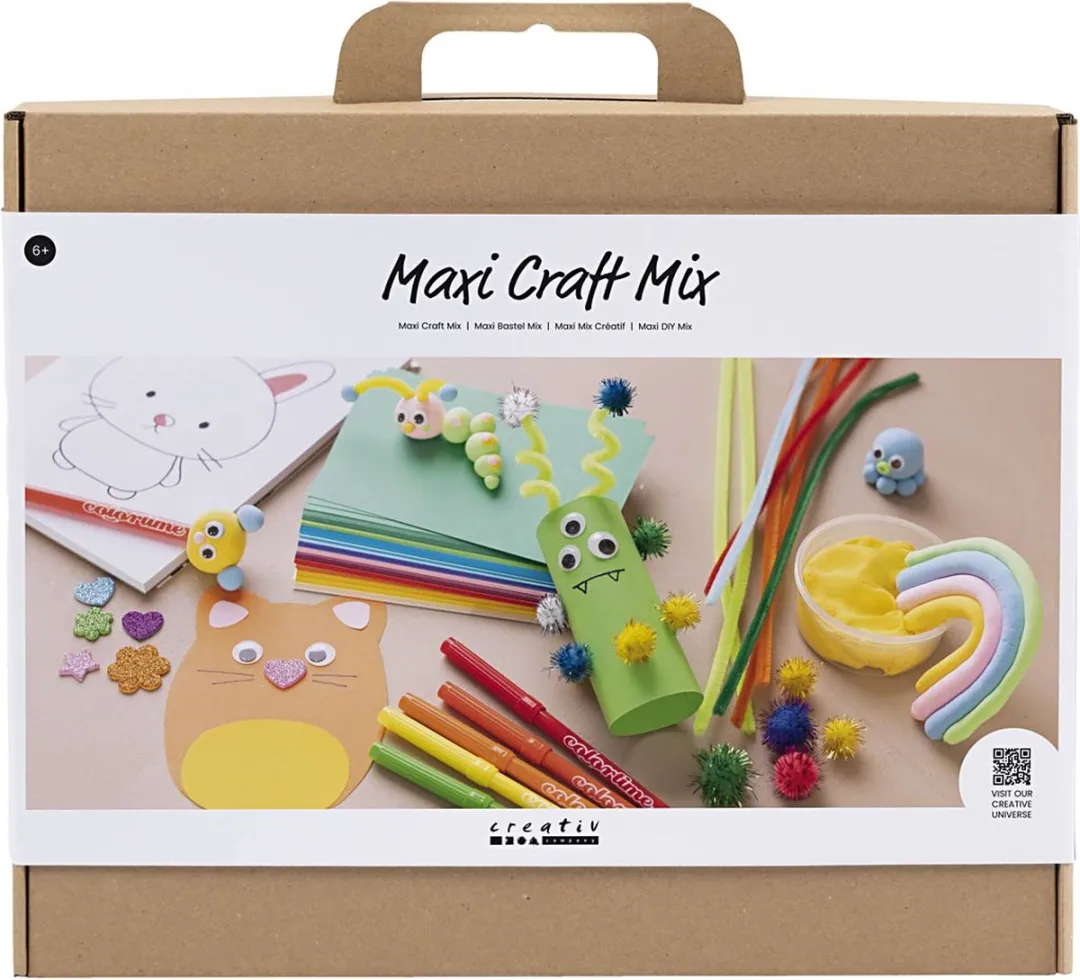 Creativ Company Maxi Creatieve Knutselmaterialen Set - Multicolor