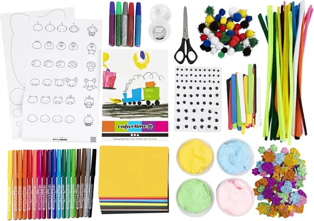 Creativ Company Maxi Creatieve Knutselmaterialen Set - Multicolor