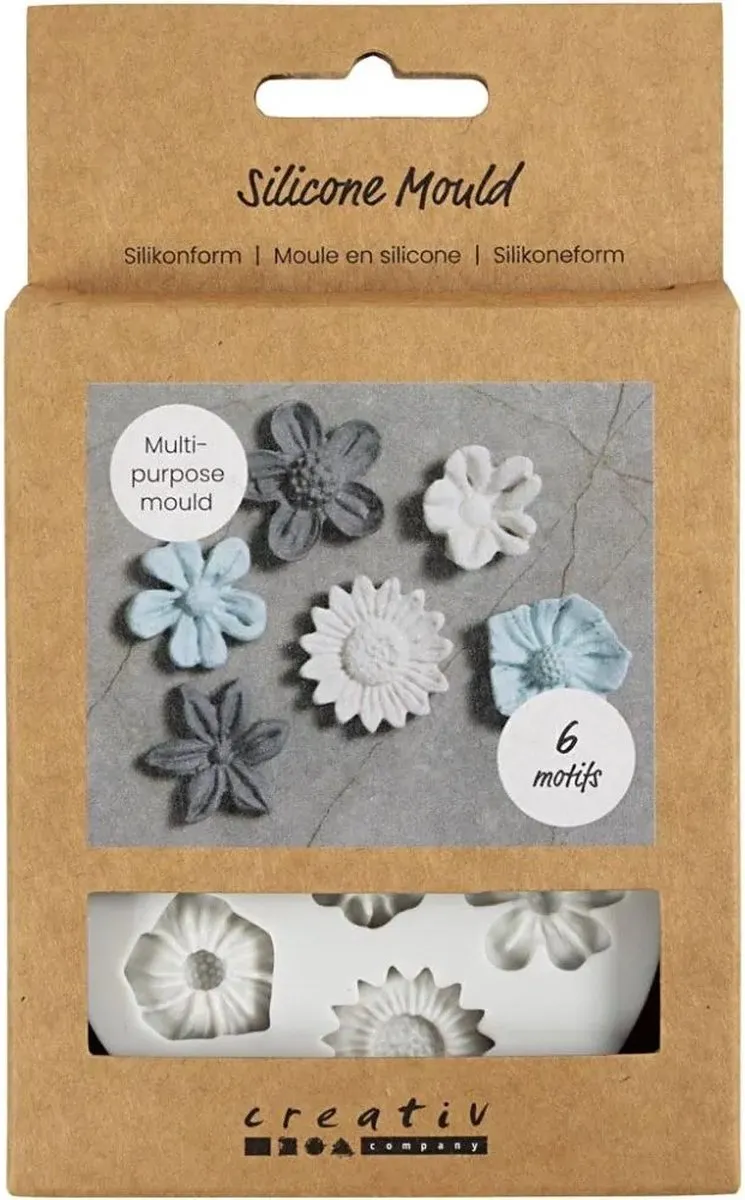 Creativ Company Siliconen Bloemvorm Knutselmal