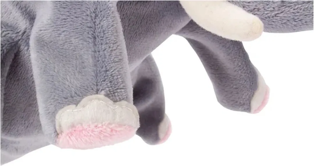 Beleduc Handpop Olifant 40128 - Grijs
