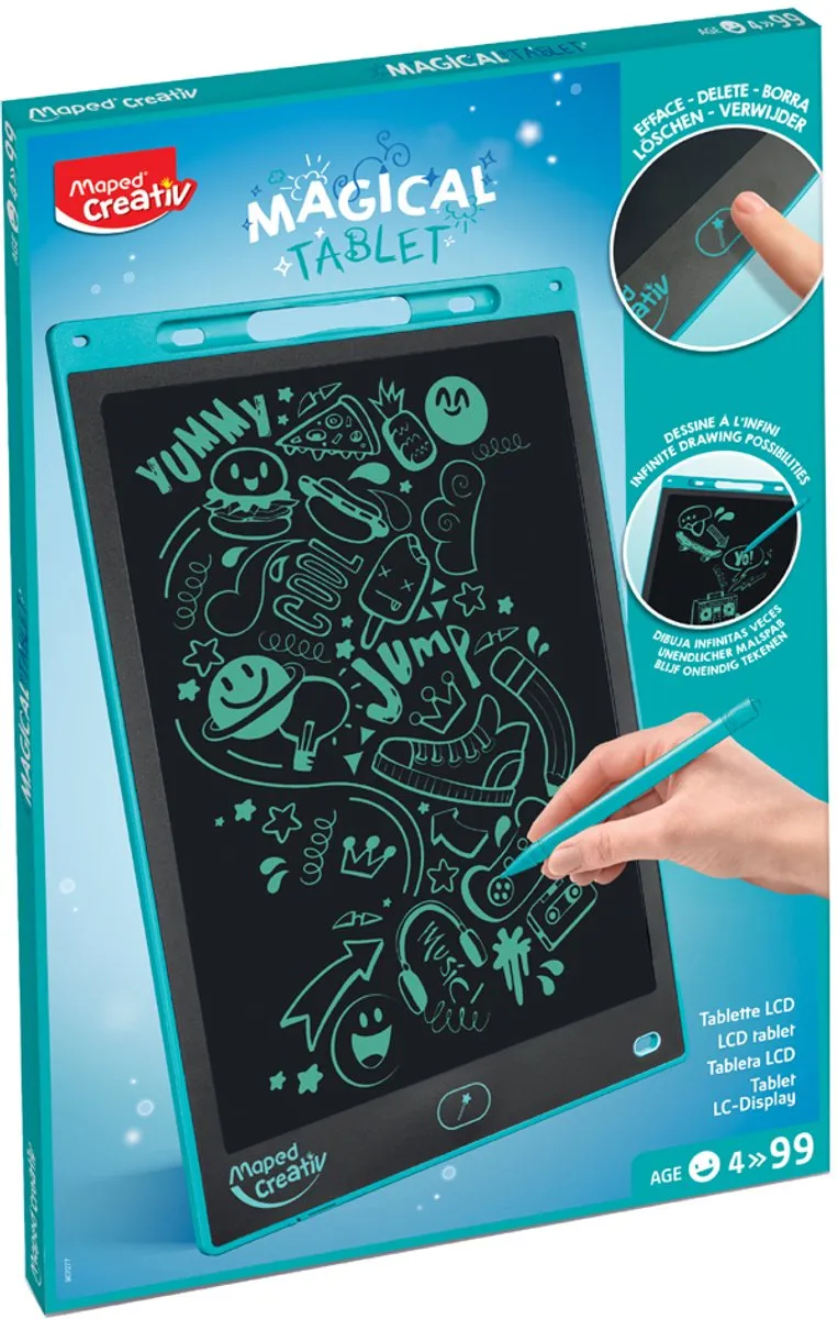 Maped Magic Board Blauw - 15x20cm