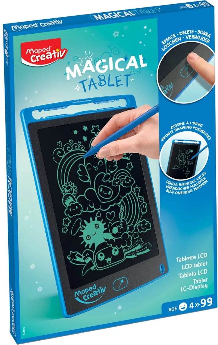 Maped Magic Board Blauw - 15x20cm