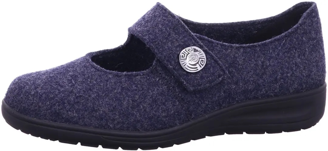 Solidus Dames Pantoffels - Blauw - 42.5 - afbeelding 5 van 6