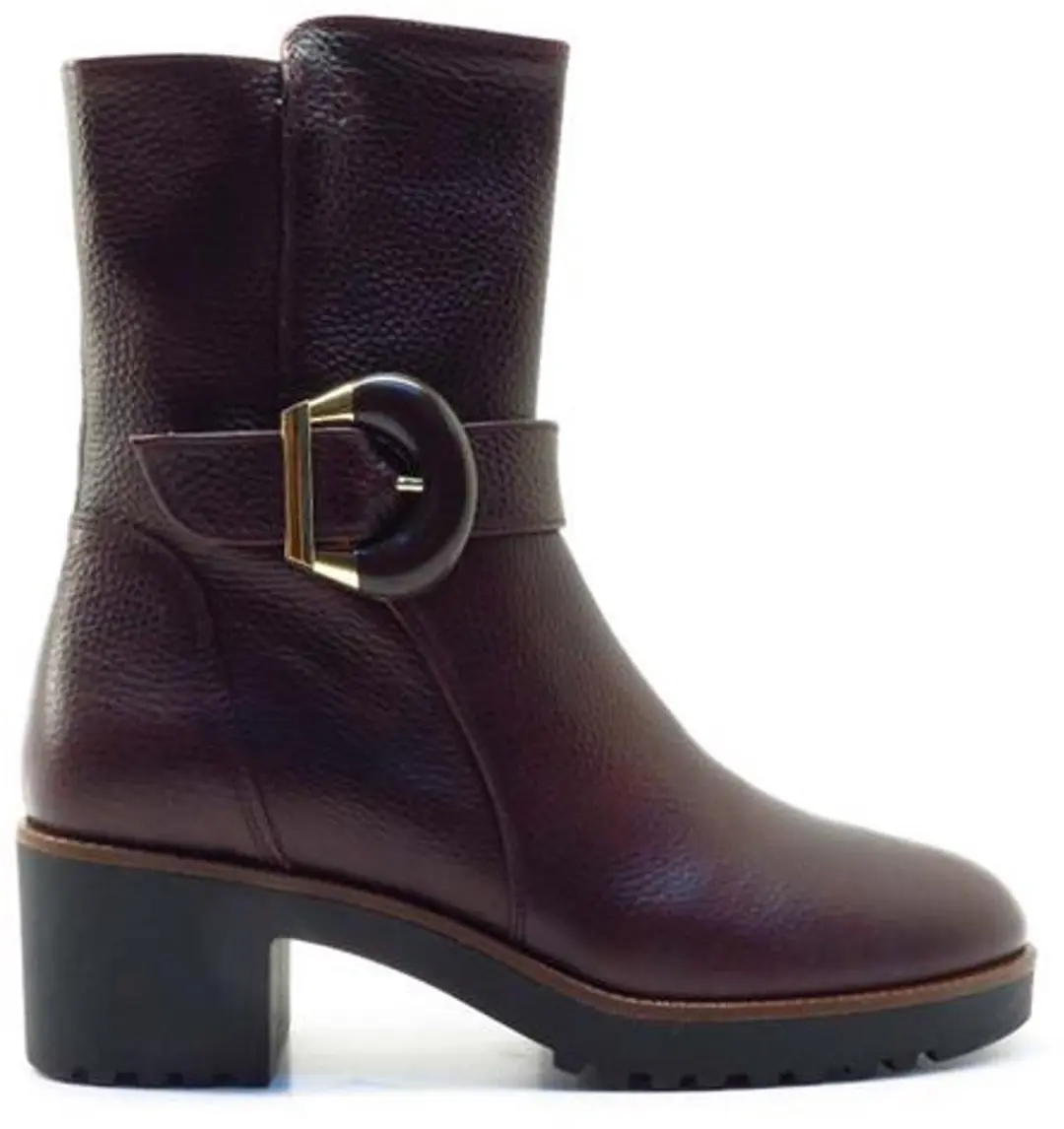 DL Sport Bordo kort + gesp 7213 Vers 04 BORDO