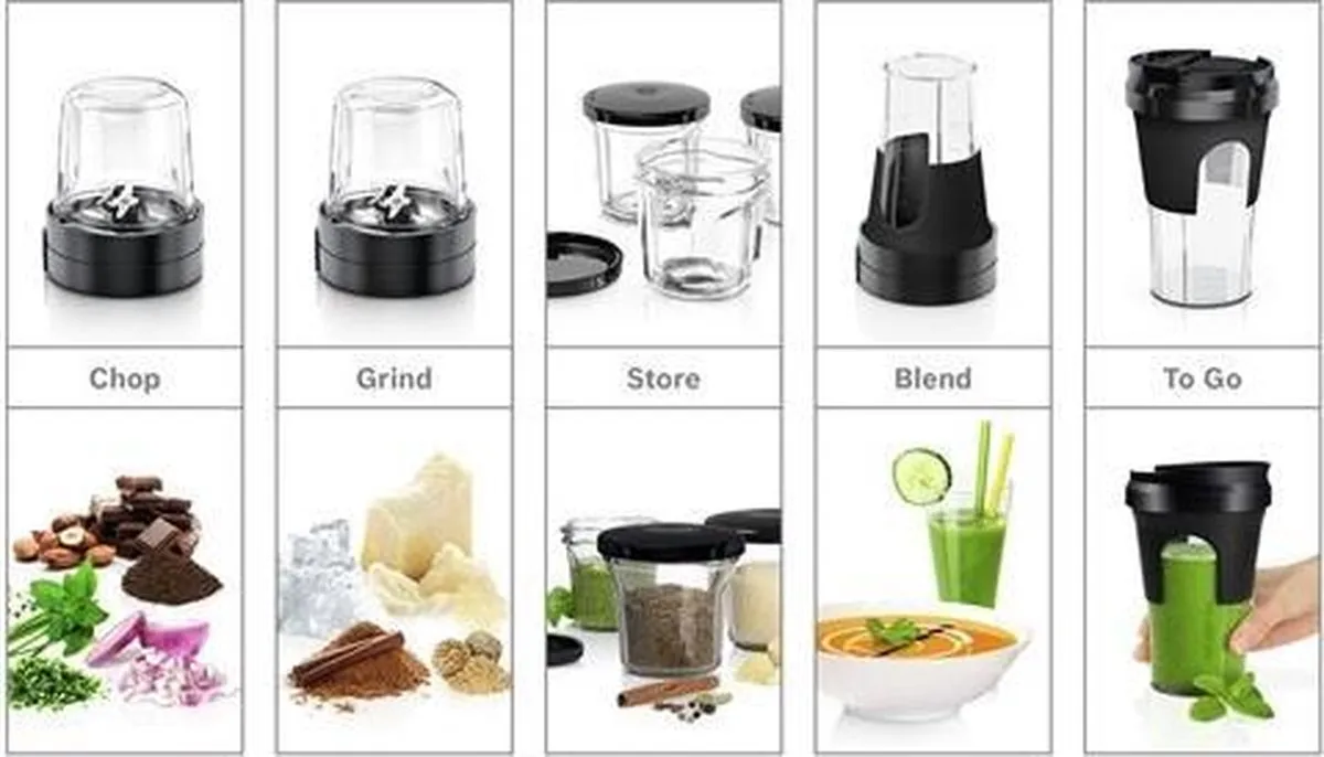 Bosch MUM4/MUM5 Tasty Moments Multi-Molen MUZ45XTM1 - Zwart