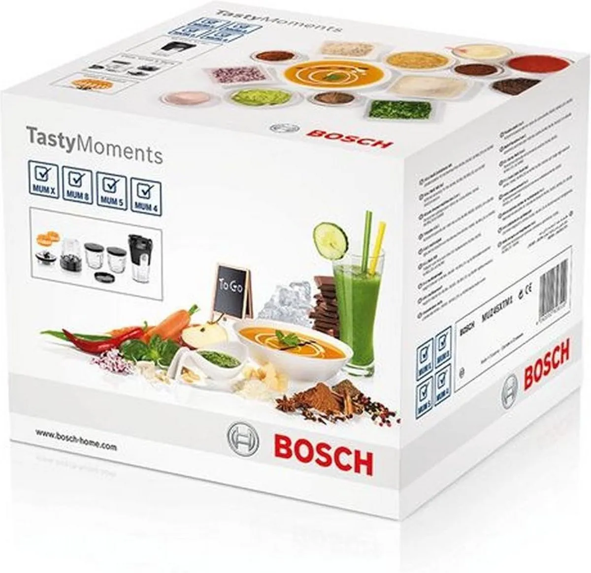 Bosch MUM4/MUM5 Tasty Moments Multi-Molen MUZ45XTM1 - Zwart