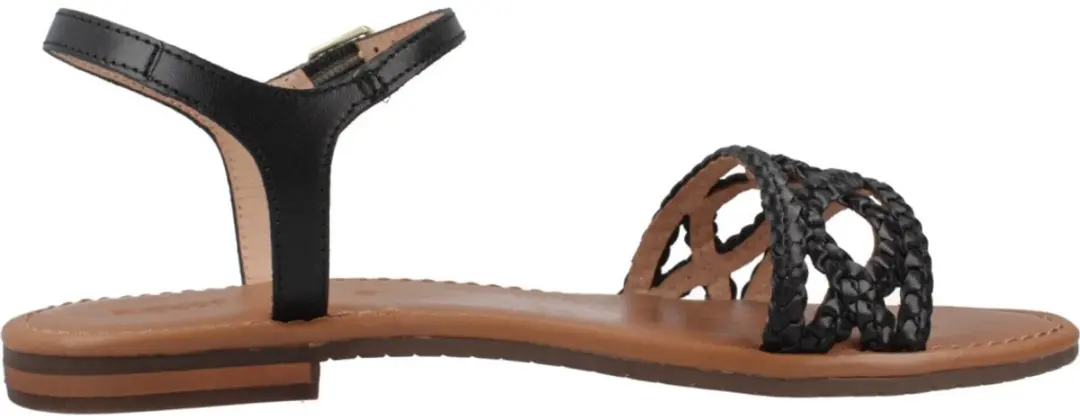 Gezellige leren sandalen